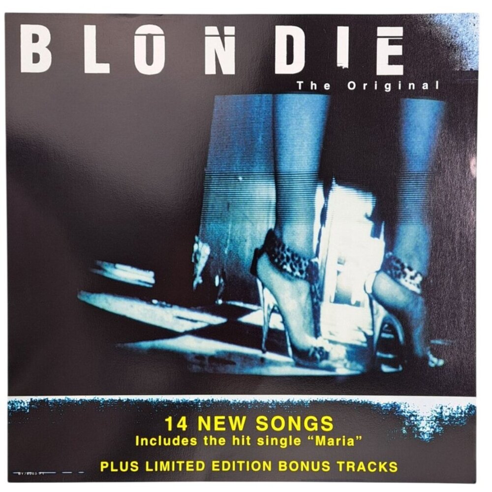 Vintage Blondie No Exit Store Promo Poster 12" X 12" Double Sided Album Artwork - Picture 2 of 4